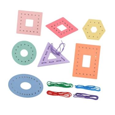 Imagem de Dynwave Brinquedo de madeira para encapar e desenvolver a coordenação fina. Portátil, essencial, educativo e prático para o desenvolvimento