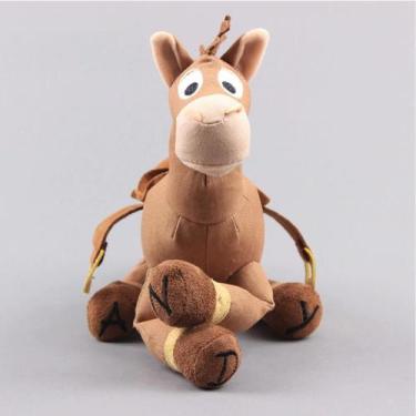 Imagem de Pelucia Bala No Alvo Cavalo Wood Toy Story 26 Cm Original