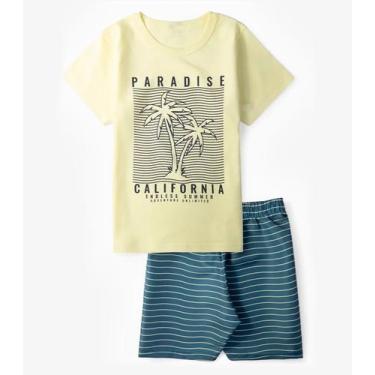 Imagem de Conjunto Infantil Menino Paradise Select Amarelo, 2, Amarelo