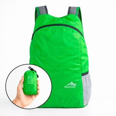 Imagem de Mochila Unissex Dobrável Impermeável 13 Litros para Trilhas Viagens e 