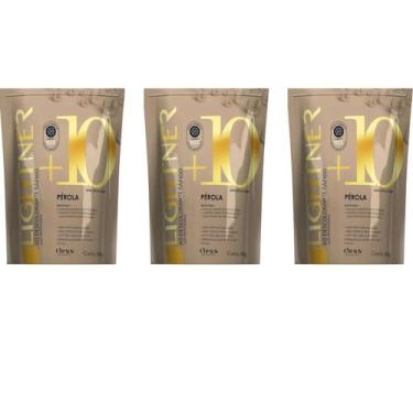 Imagem de Kit 6 Pó Descolorante Lightner Pérola +10 - CLESS