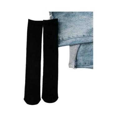 Imagem de Meias Altas Para Meninos E Meninas Brancas E Pretas Para Uniforme Esco