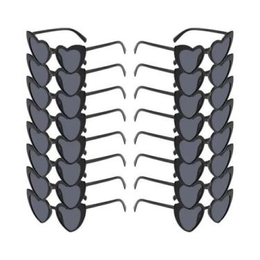 Imagem de Óculos De Sol Femininos Em Formato De Coração, Design Vintage, 12-16 P