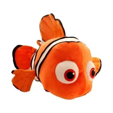 Imagem de Brinquedo De Pelúcia Peixe Palhaço Nemo Em Estilo Cartoon Para Criança