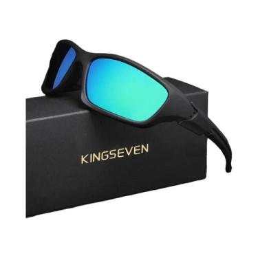 Imagem de Óculos De Ciclismo Polarizados Masculinos KINGSEVEN Estilo Esportivo U