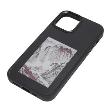 Imagem de Generic Capa de Telefone Com Tela de Tinta NFC para 12 12 Pro, Tela Vívida Com Tampa Traseira Resistente a Arranhões, Moldura de Lente de Liga de Alumínio para Projeção Nítida