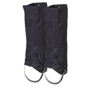 Imagem de Polainas de perna masculinas à prova d'água - Polainas ajustáveis para botas de caminhada | Capa respirável para caça, gramado, corrida, mulheres, esqui, chuva, neve, montanhismo