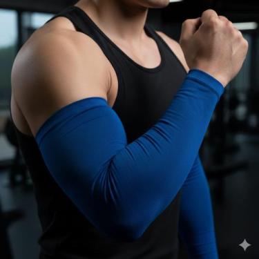 Imagem de Manguito/mangóte Proteção Uv/ Motoboy/carteiro/caminhada - Freitas Mod