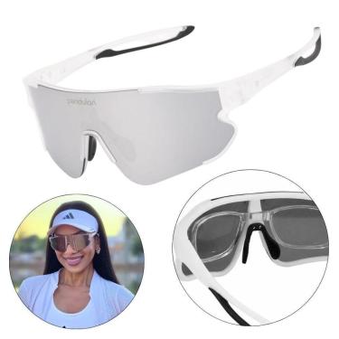 Imagem de Óculos De Sol Pace Corrida Beach Ciclismo UV400 + Clip Grau-Unissex