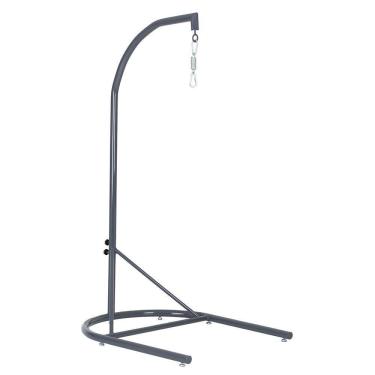 Imagem de Suporte Para Balanço Suspenso C/ Pintura Para Jardim Varanda Cinza