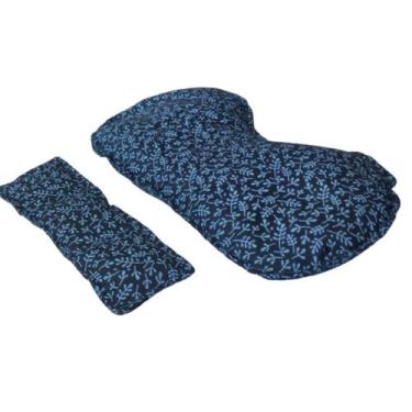 Imagem de Máscara Bolsa Olhos Térmica Erva Aromática Olheira + - Almofada De Grã