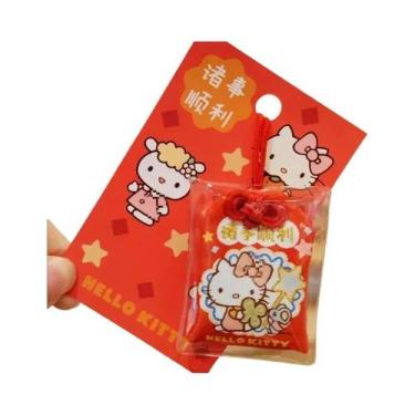 Imagem de Chaveiro Hello Kitty Kuromi Cinnamoroll Sanrio, Amuleto Criativo, Pres