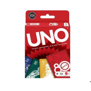 Imagem de Jogo uno mattel aniversario 80 anos