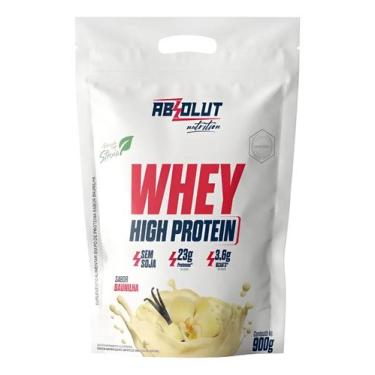 Imagem de Whey High Protein Absolut Refil 900g Baunilha - Absolut Nutrition, Bau