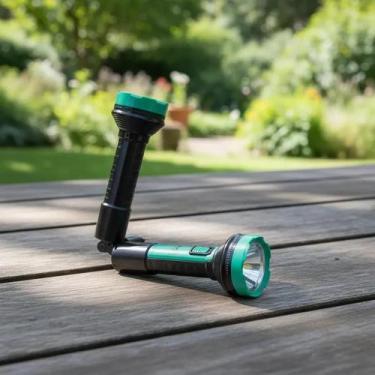 Imagem de Lanterna Recarregável Bivolt LED 900mAh Camping Pesca Portátil - DYNAS