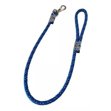 Imagem de Guia Para Cachorro De Corda Anti Puxão 0mm 1m - Ramgad, Azul, Preto