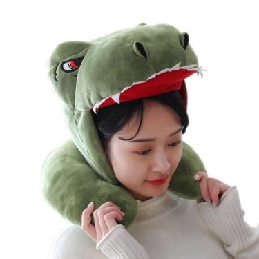 Imagem de Fantasia, chapéu de dinossauro, boné de festa, cosplay, capacete 28x30