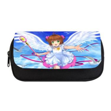 Imagem de Estojo para lápis Cardcaptors Sakura Anime Cartoon 22x11,5 x 10 cm - y