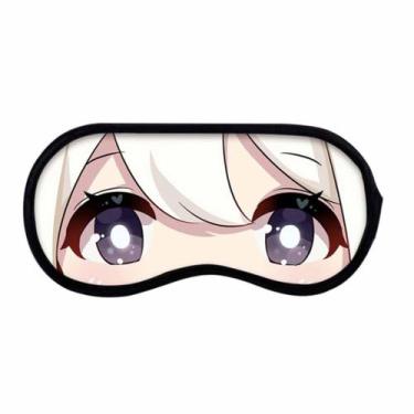 Imagem de Máscara para dormir para olhos Genshins Impacts Paimons Anime Sleepi -