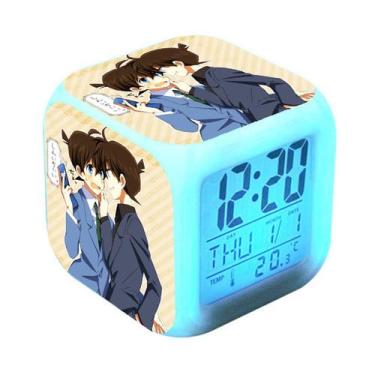 Imagem de Despertador Detectives ConAns Square LED Digital com alarme - yiweisai