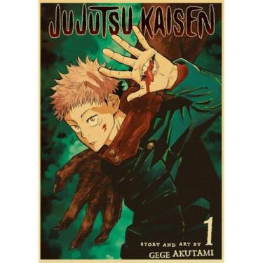 Imagem de Pôster Jujutsus Kaisens Anime Art 30x40cm Papel 60g - yiweisai