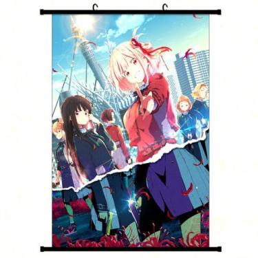 Imagem de Pôster de decoração de parede Lycoris Recoils Takinas Inoues Nishikigi