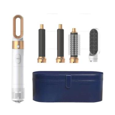 Imagem de Secador De Cabelo Iônico 5 Em 1 De Secagem Rápida, Conjunto De Escova 