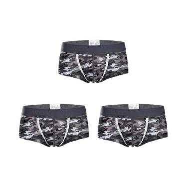 Imagem de Cuecas Masculinas Camufladas Militares S-XXL Sem Costura, Lingerie Sex