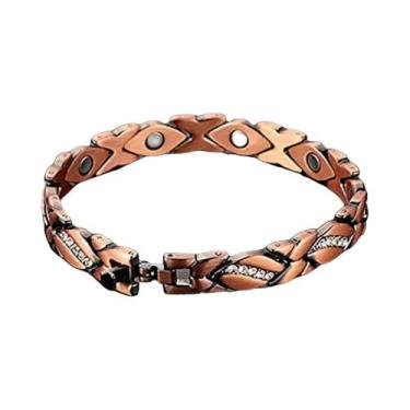 Imagem de Pulseira De Terapia Magnética Para Alívio Da Dor Da Artrite Feminina E