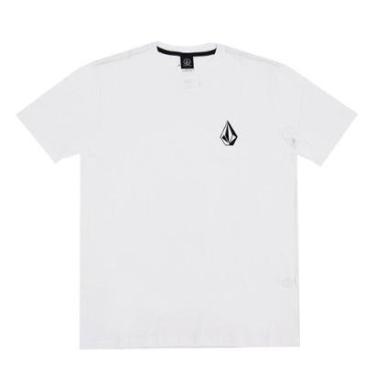 Imagem de Camiseta Volcom Iconic - Branco-Masculino