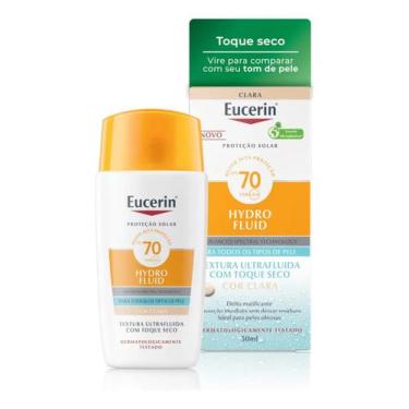 Imagem de Eucerin Protetor Solar Fluido Facial Cor Clara FPS70 50ml - sem marca
