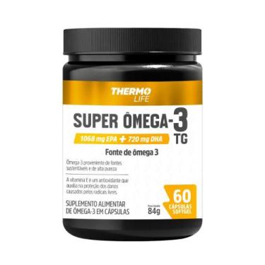 Imagem de SUPER OMEGA 3 TG + Vit E - 1068mg EPA 720mg DHA - 1000mg - 60 Capsulas