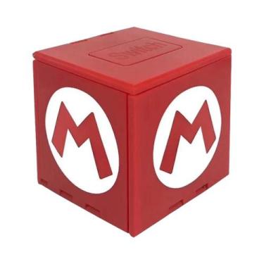 Imagem de Estojo Dobrável Para 16 Cartões De Jogo Para Switch Lite OLED, Caixa D