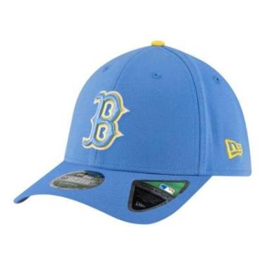 Imagem de Boné New Era 3309mc Boston Red Sox Player Masculino Azul-Masculino
