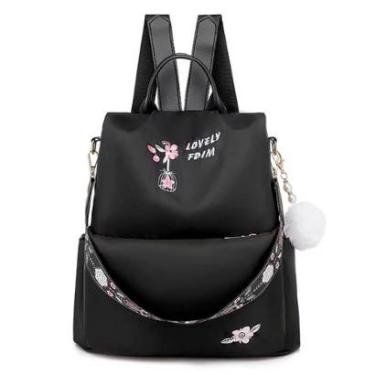 Imagem de Mochila Guelph Feminina Escolar Faculdade Alça Transversal Passeio-Feminino