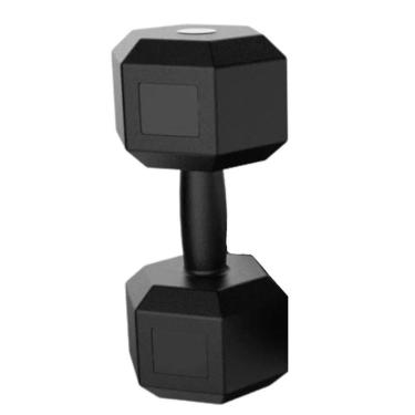 Imagem de Halter Dumbell Cement Sextavado 10kg Bonafit (hex Cement Dumbbell) - Bonafit - Preto