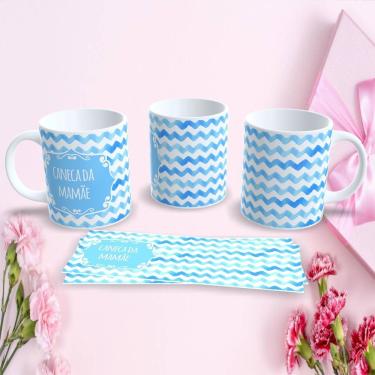 Imagem de Caneca de Porcelana 325ML Estampa 23 Personalizada Dia das Mães para Presente Criativo...