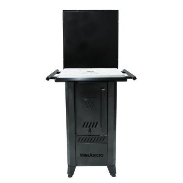 Imagem de Fogão A Lenha Venâncio 1991 N00 Edição Comemorativa Na Cor Preta Com Tampa 27843