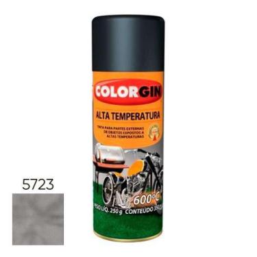 Imagem de Spray Alta Temperatura Alumínio Metálico 600c - Colorgin