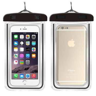 Imagem de Capa Capinha Bolsa Para Celular A Prova D Água Impermeável Universal W