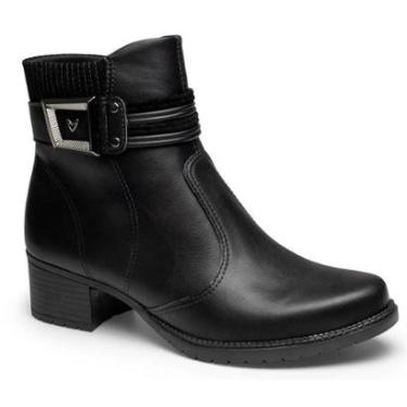 Imagem de Bota Cano Baixo Mississipi J0782 Feminina - Preta-Feminino