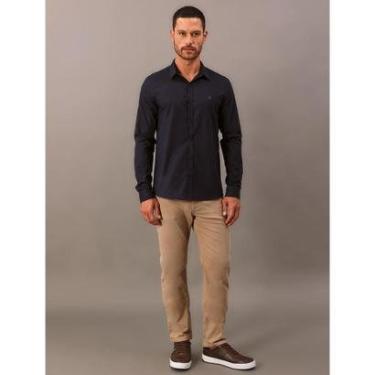 Imagem de Camisa Manga Longa Calvin Klein Jeans Slim Cotton Linen-Feminino