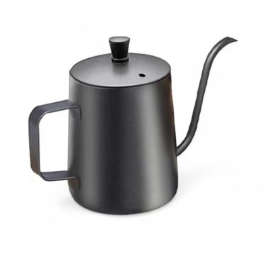 Imagem de Bule de Café 350ML para Gotejamento Preciso em Aço Inoxidável 304 com Tampa Antiaderent...