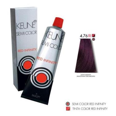 Imagem de Tinta Semi Color Keune 4.76 RI Infinity Mahogany Red 60ml - ALFA ROMEO