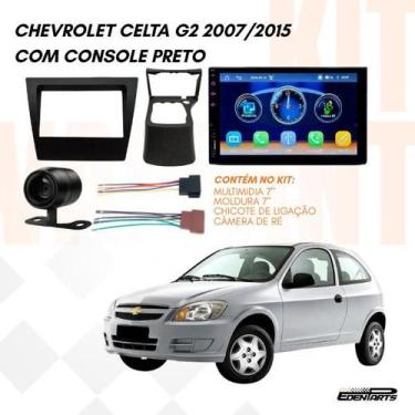 Imagem de Kit Multimidia 7 MP5 Espelhamento Camera Moldura Celta Conector - M7