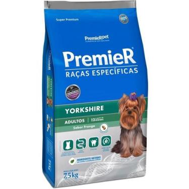 Imagem de Ração PremieR Cães Raças Específicas Yorkshire Frango 7.5Kg