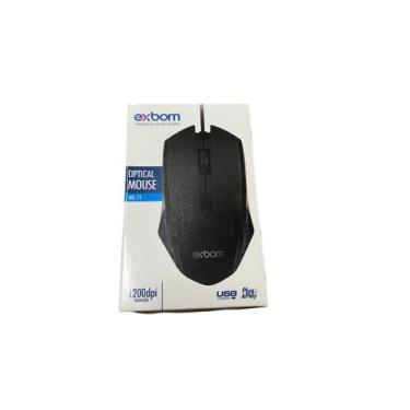 Imagem de Mouse Usb Computador Notebook 1200dpi Ms-71 Exbom