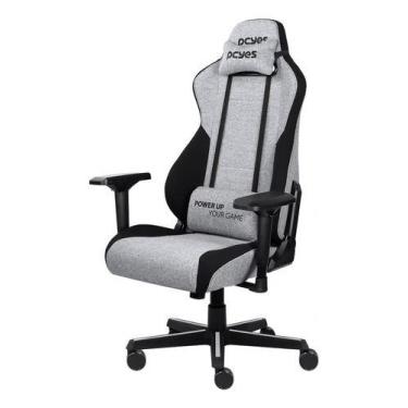 Imagem de Cadeira Gamer Mad Racer V8 Turbo Giratória Rodas Cinza - PCYES