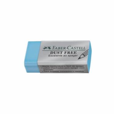 Imagem de Borracha colors média DUST FREE Faber-Castell, Azul