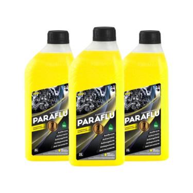 Imagem de 3 Aditivo Radiador Concentrado Amarelo Paraflu Orgânico